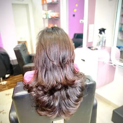 Hair, makeup and beauty work by The Sarita's Lounge, Wagholi — Instagram 5